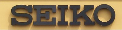 SEIKO Channel Letter Sign