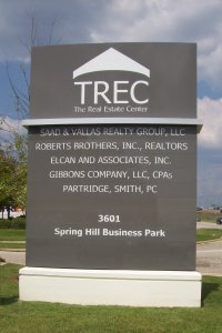TREC Monument Sign